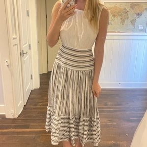 Blu Pepper midi dress. Size small